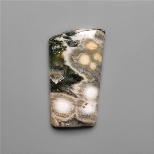 Orbicular Ocean Jasper Cabochon