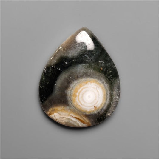 Orbicular Ocean Jasper Cabochon