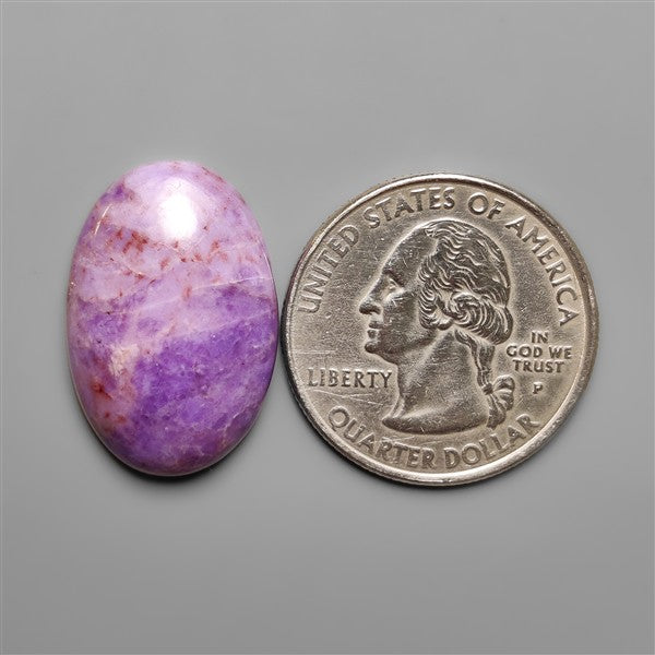 Lavender Jade Cabochon