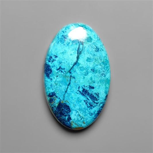 Azurite Shattuckite Cabochon