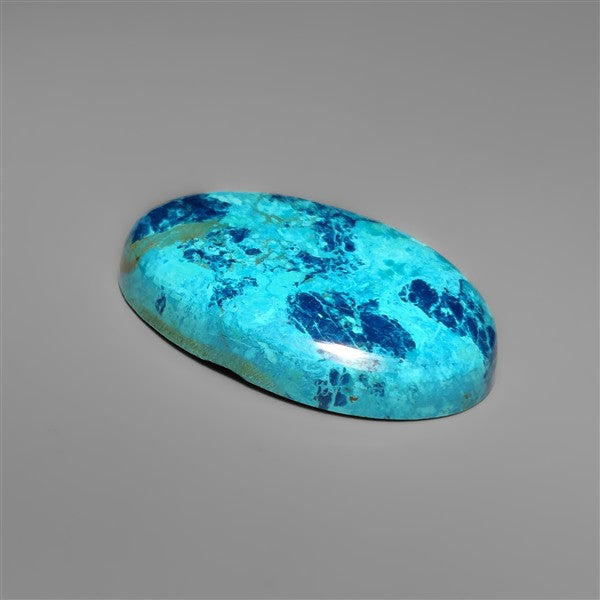 Azurite Shattuckite Cabochon