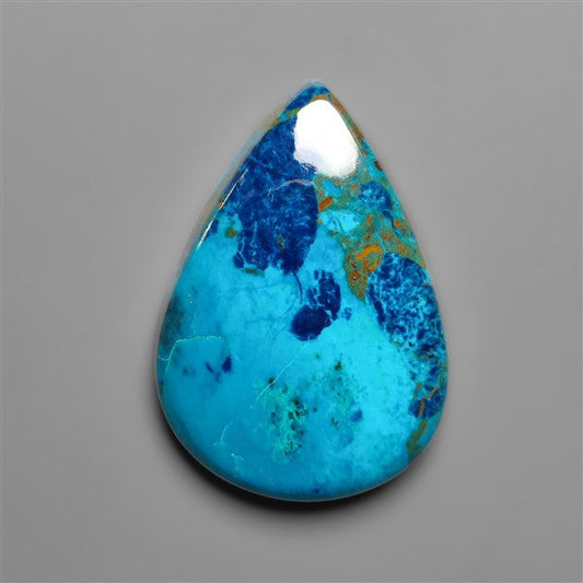 Azurite Shattuckite Cabochon