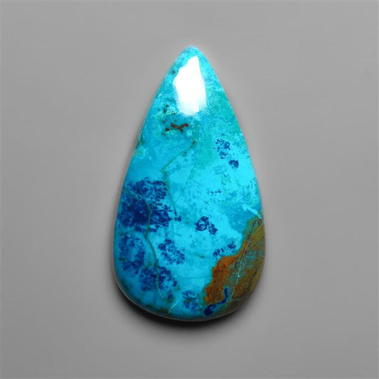 Azurite Shattuckite Cabochon