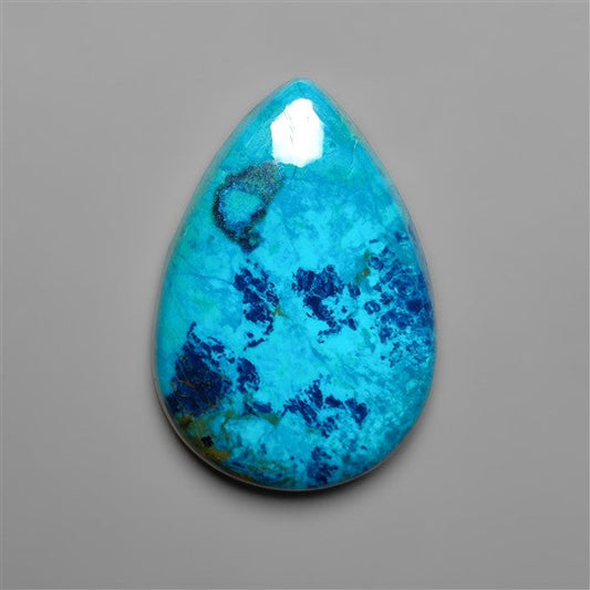 Azurite Shattuckite Cabochon