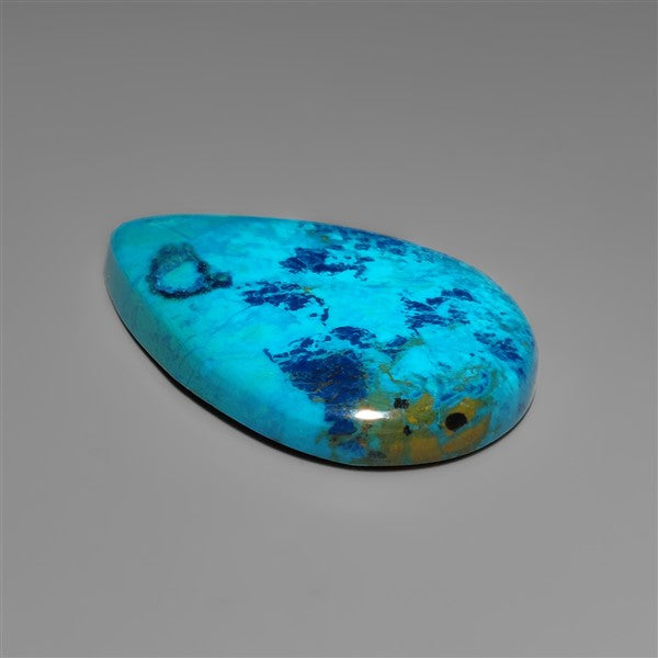 Azurite Shattuckite Cabochon