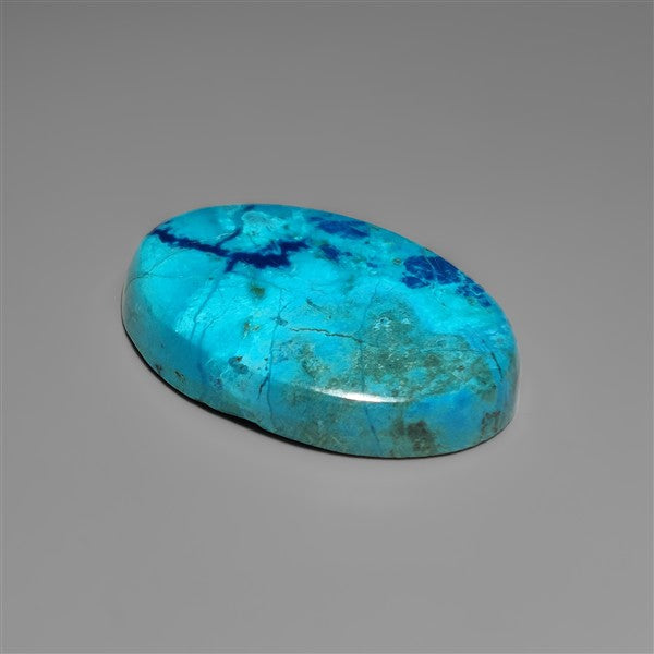 Azurite Shattuckite Cabochon