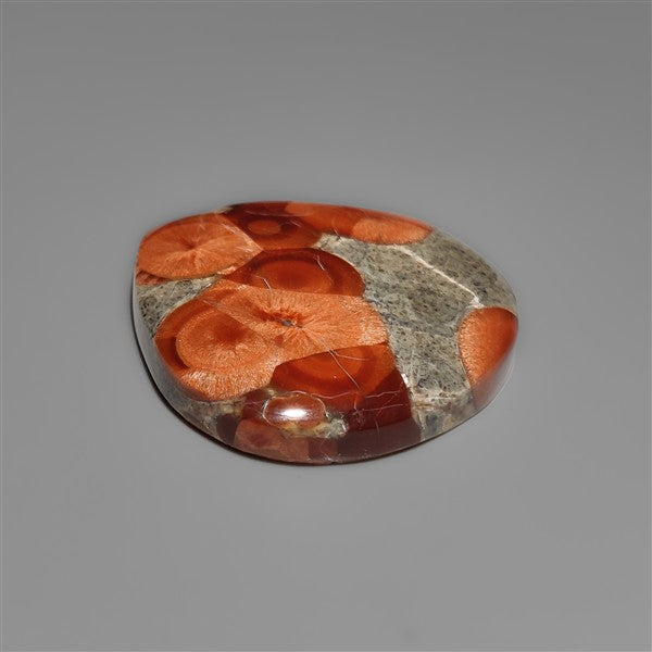 Peanut Wood Obsidian Cabochon