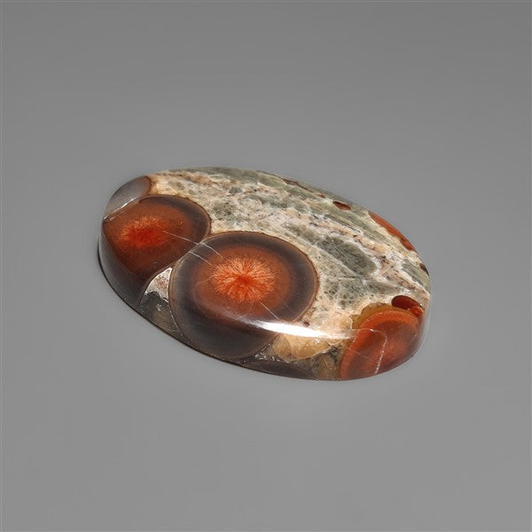 Peanut Wood Obsidian Cabochon