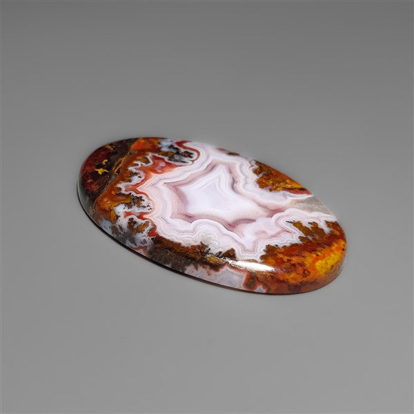 Moroccan Seam Agate Cabochon
