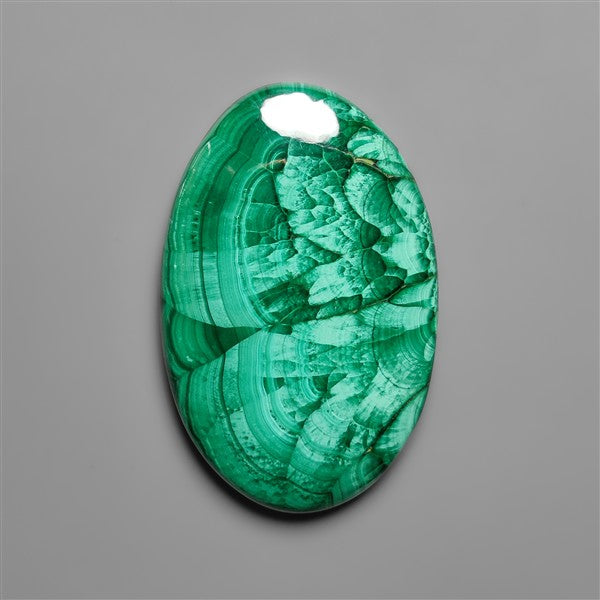Rare Bisbee Malachite Cabochon with chattoyancy