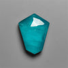 Rose Cut Himalayan Quartz With Peruvian Ice Amazonite Doublet