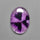 Trapiche Amethyst Cabochon