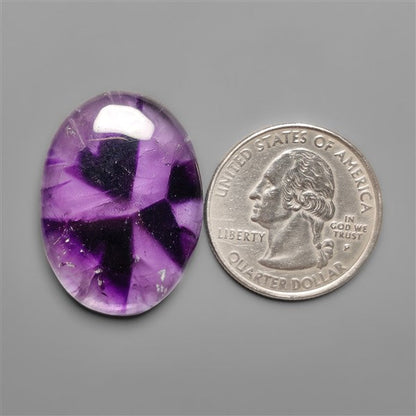 Trapiche Amethyst Cabochon