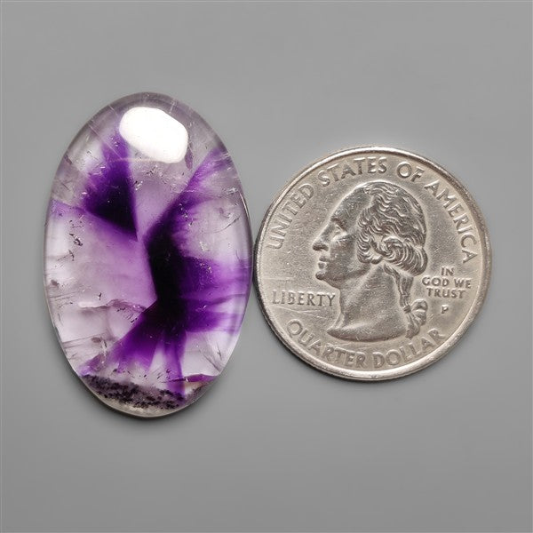 Trapiche Amethyst Cabochon