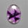 Trapiche Amethyst Cabochon