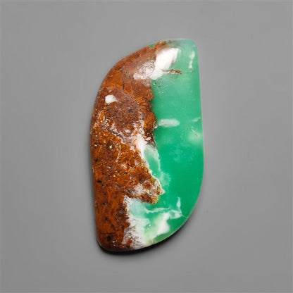 Bi-Color Australian Boulder Chrysoprase Cabochon
