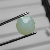 Faceted Aqua Chalcedony Hexagonal Facets