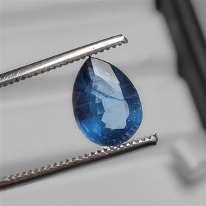 AAA Faceted Teal Kyanite Drop