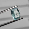Faceted Moss Aquamarine