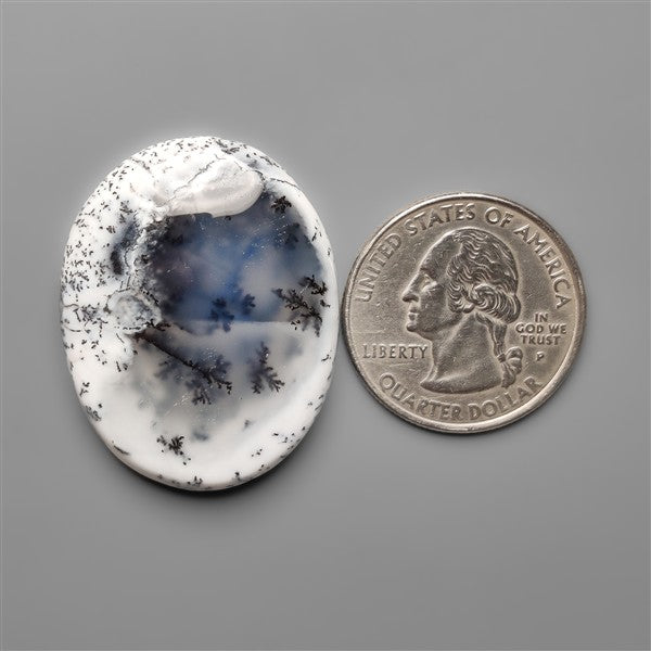 Dendritic Opal Cabochon