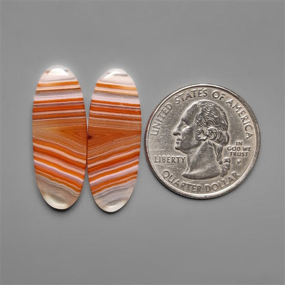 Lake Superior Agates Pair