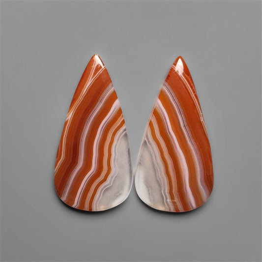 Lake Superior Agates Pair