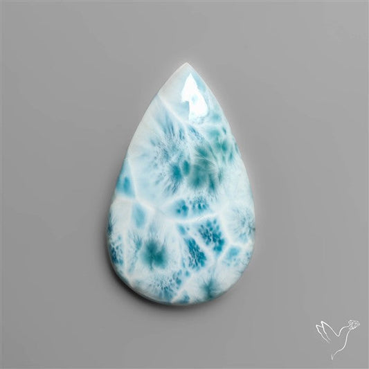 High Grade Larimar Cabochon
