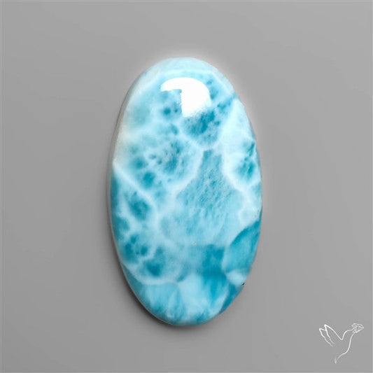High Grade Larimar Cabochon