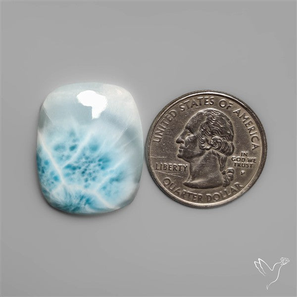 High Grade Larimar Cabochon