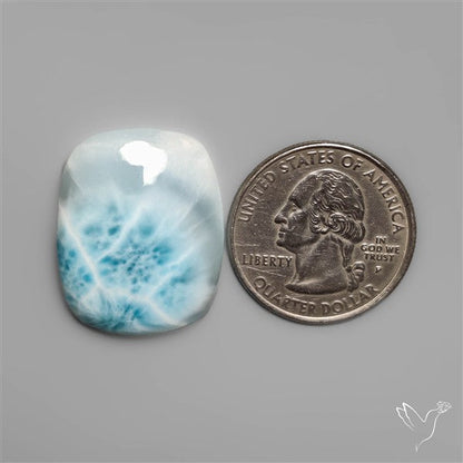 High Grade Larimar Cabochon