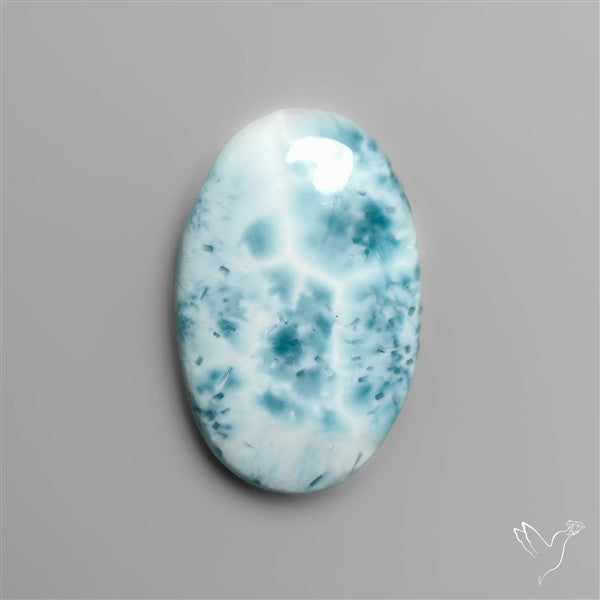 High Grade Larimar Cabochon