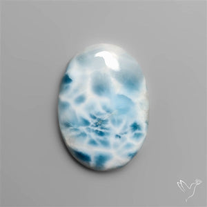 High Grade Larimar Cabochon