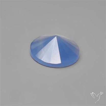 AAA Namibian Blue Chalcedony Radial Cut