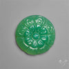 Gemmy Chrysoprase Mughal Carving