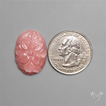 Guava Quartz Mughal Carving
