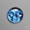 Himalayan Quartz With Labradorite Moonface Carving Doublet