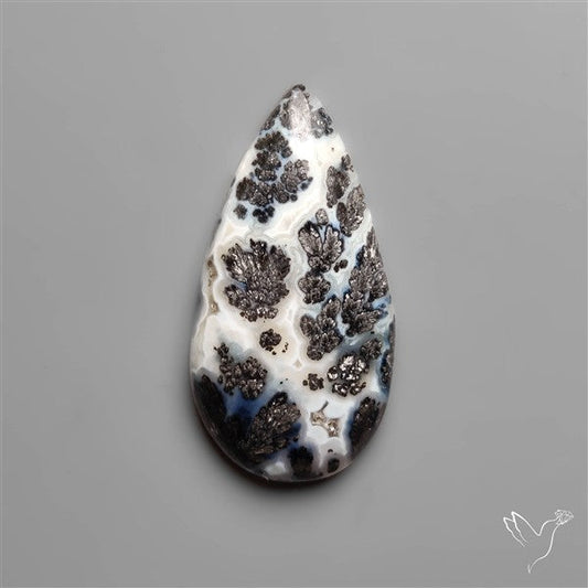 Parallel Dendritic Agate Cabochon