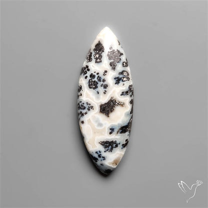 Parallel Dendritic Agate Cabochon