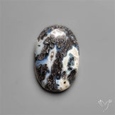 Parallel Dendritic Agate Cabochon