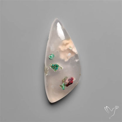 Rare Confetti Gem Chrysocolla Cabochon