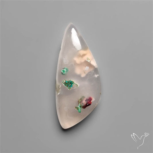 Rare Confetti Gem Chrysocolla Cabochon