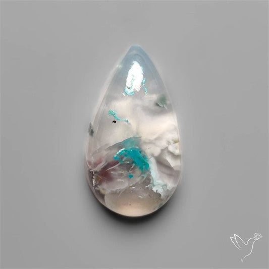 Rare Confetti Gem Chrysocolla Cabochon