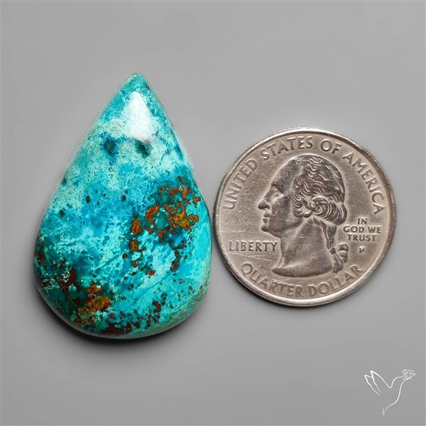 Chrysocolla Cuprite Cabochon