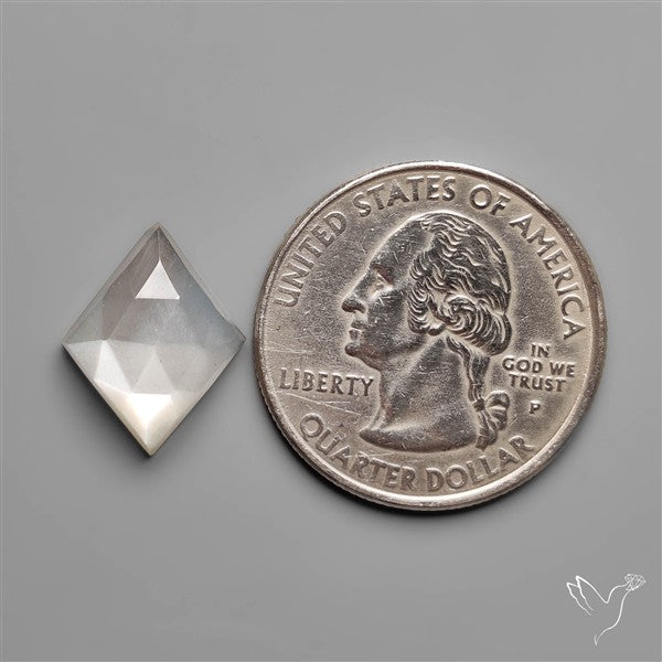 Rose Cut White Moonstone