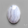 Rose Cut Blue Lace Agate