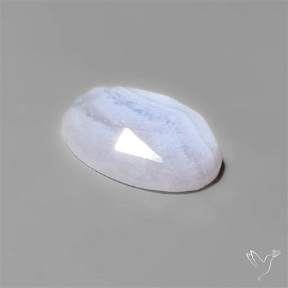 Rose Cut Blue Lace Agate