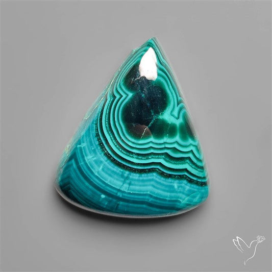 Rare Katanga Azurite Malachite Cabochon