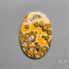 Orbicular Bumble Bee Jasper Cabochon