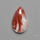 Rare Iron Stained Quartz Cabochon
