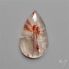 Rare Iron Stained Quartz Cabochon